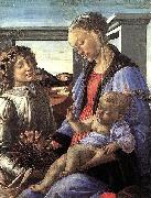 Sandro Botticelli Madonna dell'Eucarestia Spain oil painting artist